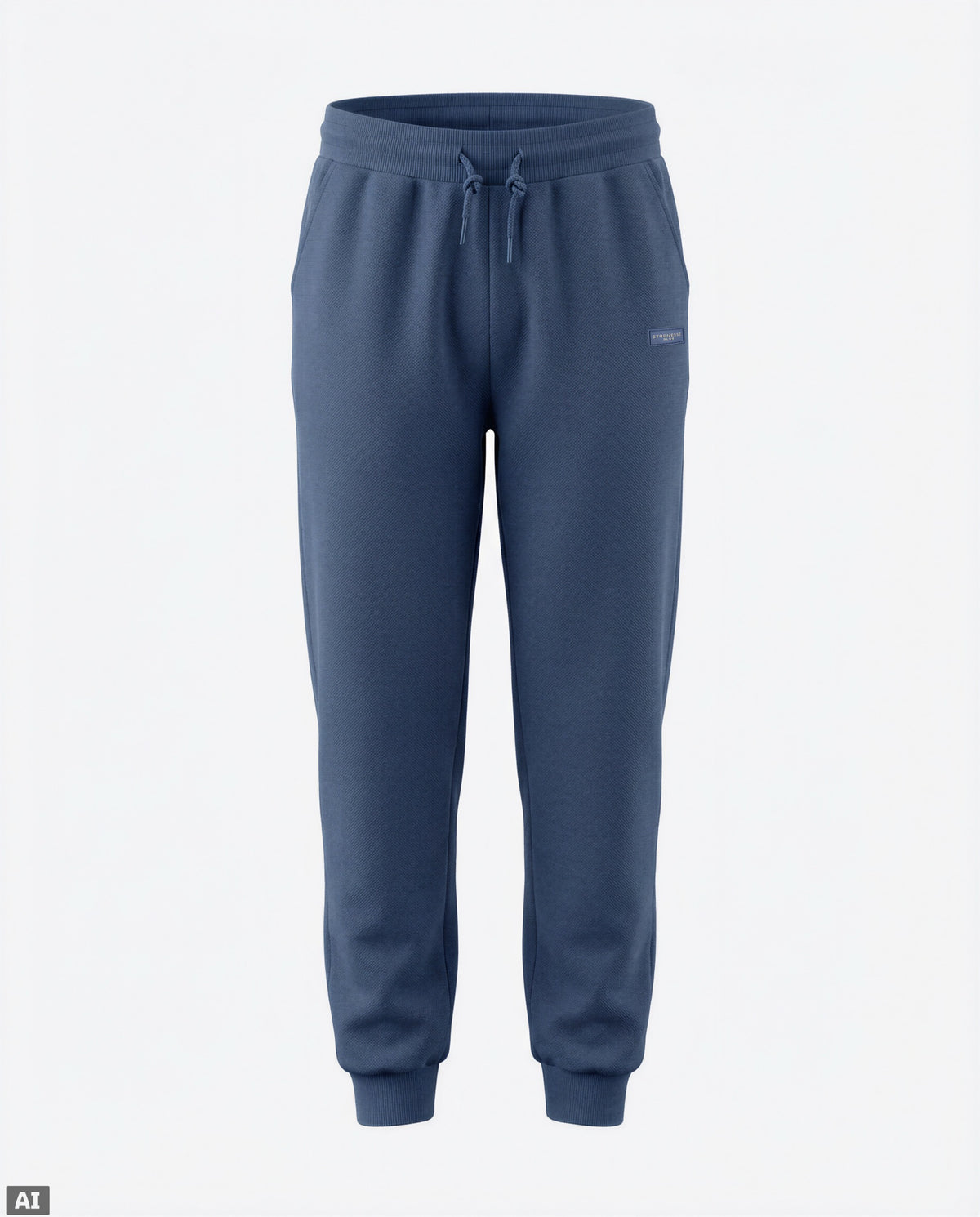 Sweathose Piqué - Blau