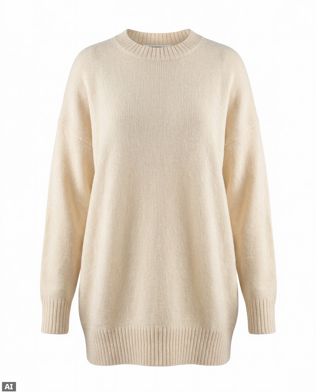 Knit dress - Off-white