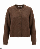 Knitted cardigan - Brown