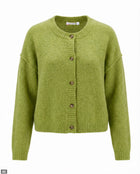Knitted Cardigan - Green