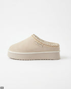 Micro Boot Leather Sheepskin - Beige