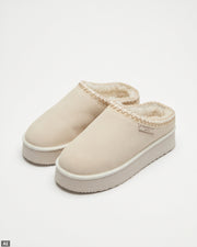 Micro Boot Leather Sheepskin - Beige