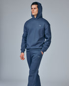Sweatpullover Piqué - Blau