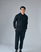 Sweatpullover Piqué - Schwarz